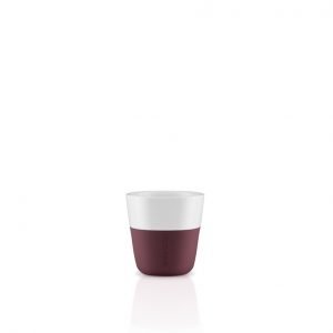 Eva Solo Espressomuki Posliini Dark Burgundy 2 Kpl