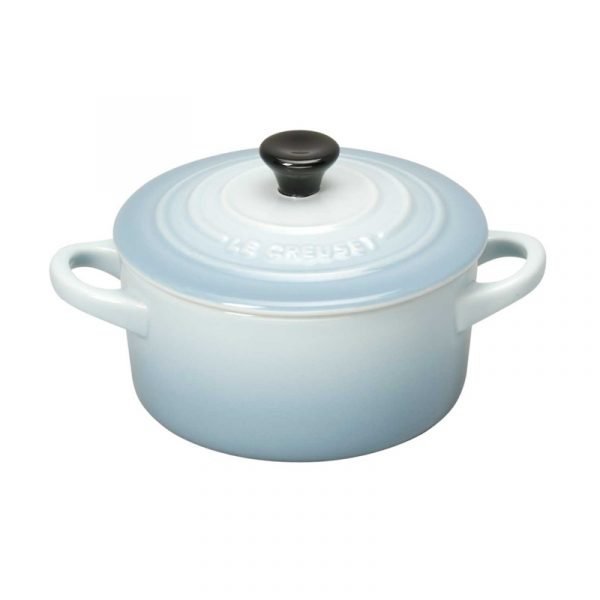 Le Creuset Mini Pyöreä Pata Coastal Blue 10 Cm