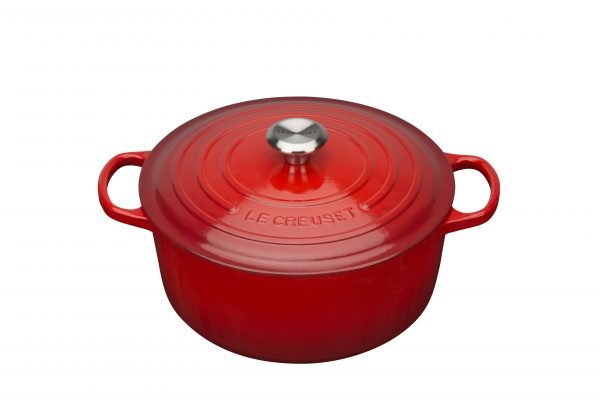 Le Creuset Signature Pata Pyöreä Valurauta Cerise 28 Cm 6.7 L