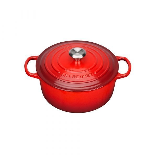 Le Creuset Signature Pyöreä Pata Cerise 530 Cl