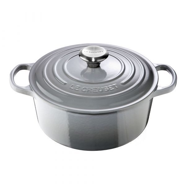 Le Creuset Signature Pyöreä Pata Mist Gray 420 Cl