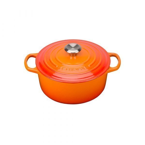 Le Creuset Signature Pyöreä Pata Volcanic 420 Cl