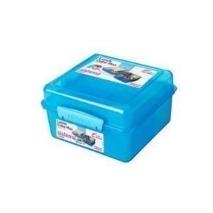 Sistema Lunch 2016 2L Lunch Cube Max withYogurt Pot Coloured