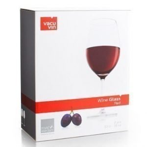 Vacuvin Wine Glass Red 2 kpl
