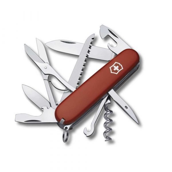 Victorinox Taskuveitsi Huntsman Punainen Original Swiss Army 91 Mm