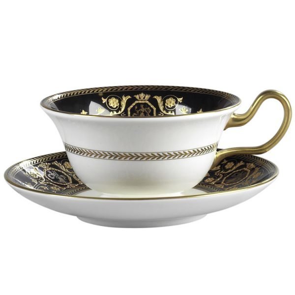 Wedgwood Astbury Black Teelautanen